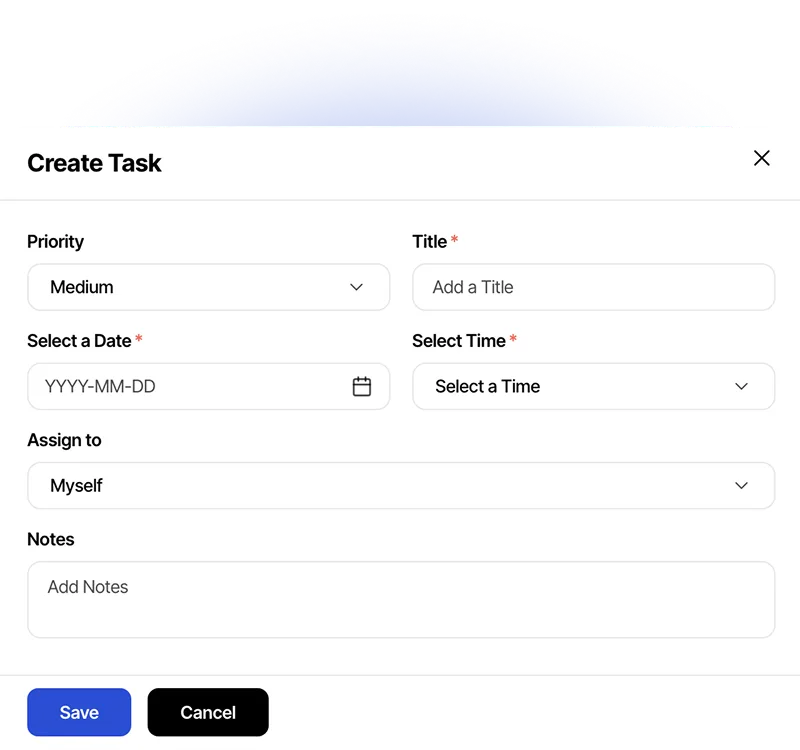 Create Tasks